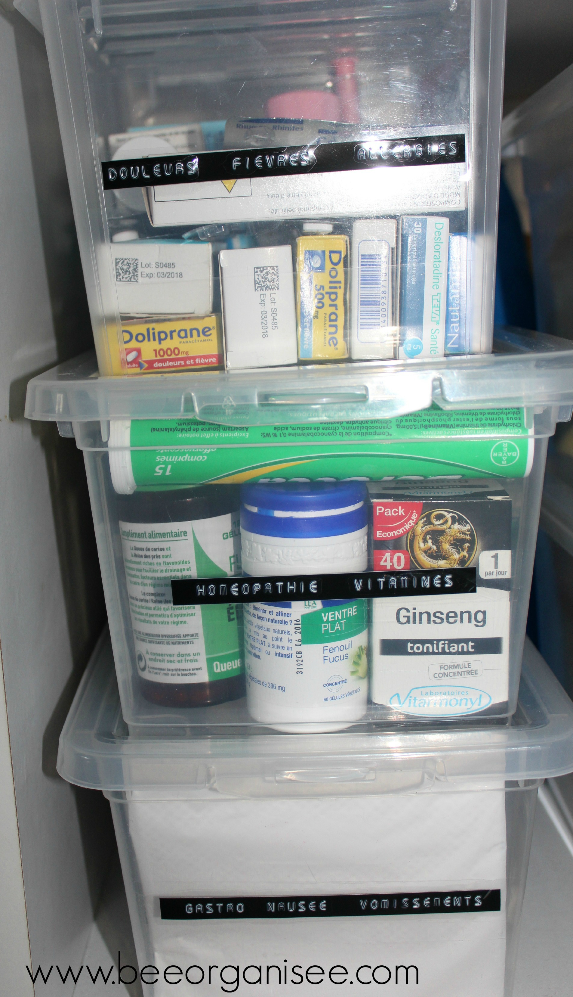 Comment ranger ses médicaments et son armoire à pharmacie ?