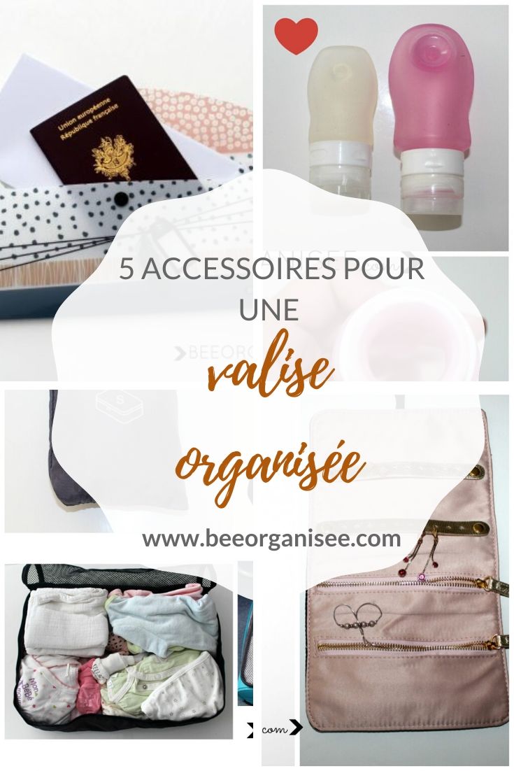 Set De 7 Sac De Rangement Organisation Valise