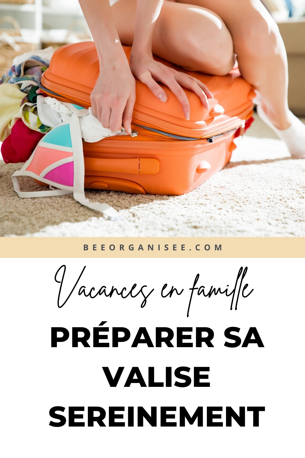 Vacances en famille - comment préparer sa valise sereinement ?