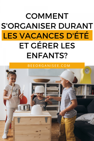 L'heure des grandes vacances à sonné. Je partage avec vous des pistes de réflexion pour organiser les vacances d'été le plus sereinement possible.