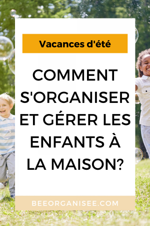 L'heure des grandes vacances à sonné. Je partage avec vous des pistes de réflexion pour organiser les vacances d'été le plus sereinement possible.